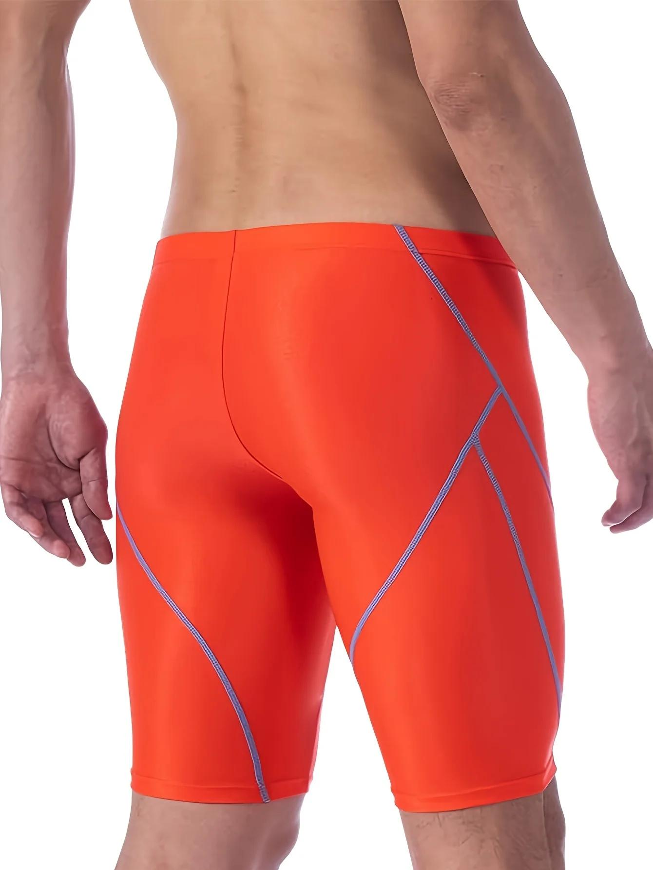 Maillot de bain moulant homme compétitif - Séchage rapide pour piscine et plage d'été