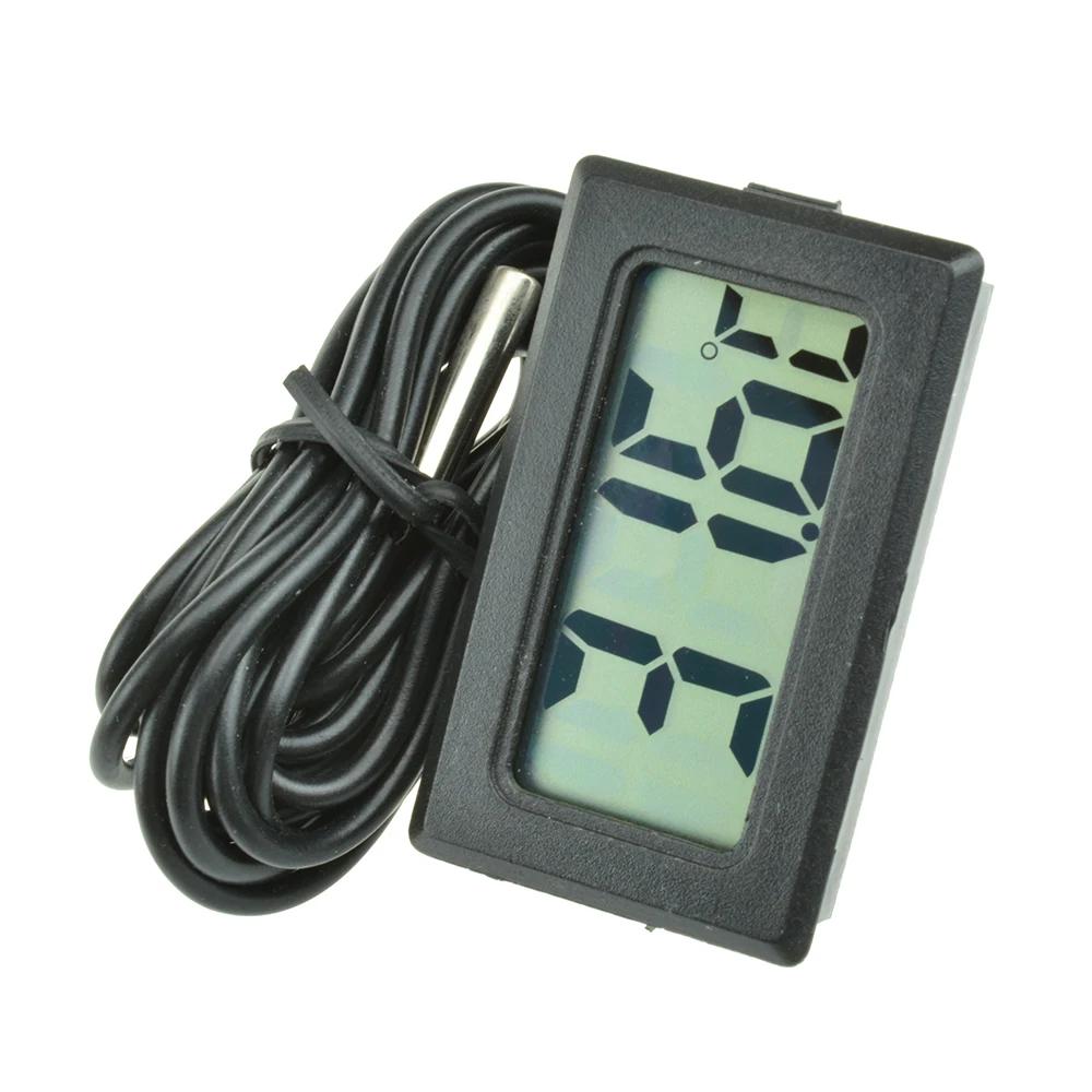Thermomètre numérique LED TPM-10 avec sonde filaire de 2 m, capteur de température, instrument de dé