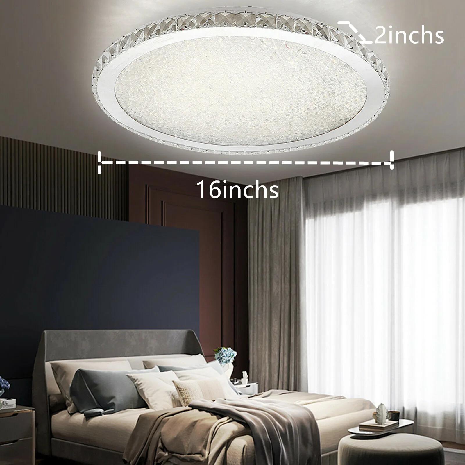 LOYALHEARTD-Plafonnier LED Rond en Clip au Design Moderne, Luminaire Décoratif de Plafond, avec Gout