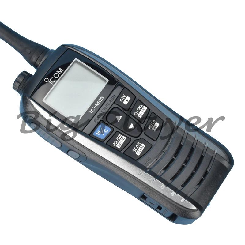 Pour Icom IC-M25 IPX7 talkie-walkie étanche professionnel FM maritime talkie-walkie Marine VHF