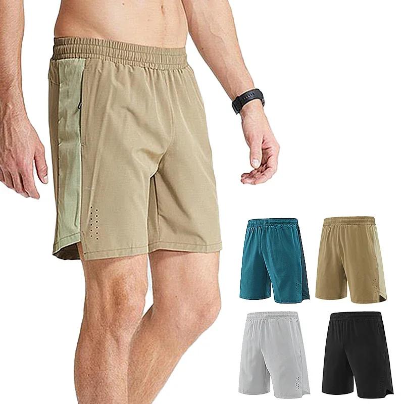 Short de course pour homme, maillot de bain de plage en plein air, pantalon de survêtement de fitnes