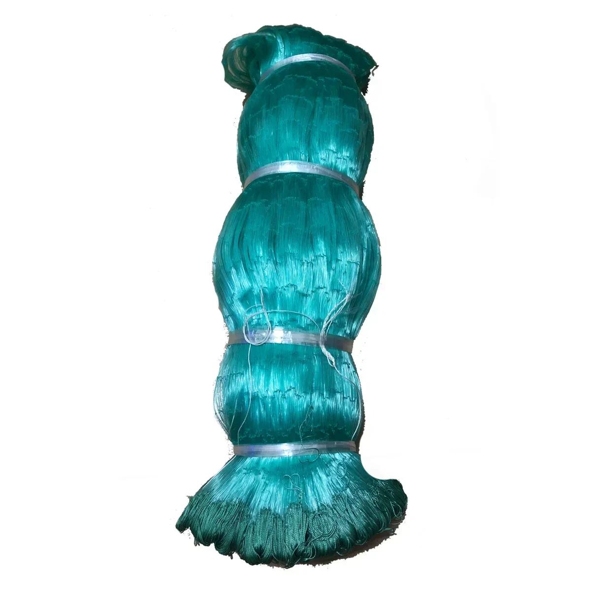 Tiwne 0.25MM-0.28mm filet De pêche semi-fini 25mm-67mm maille GillNet Monofilament Nylon réseau De p