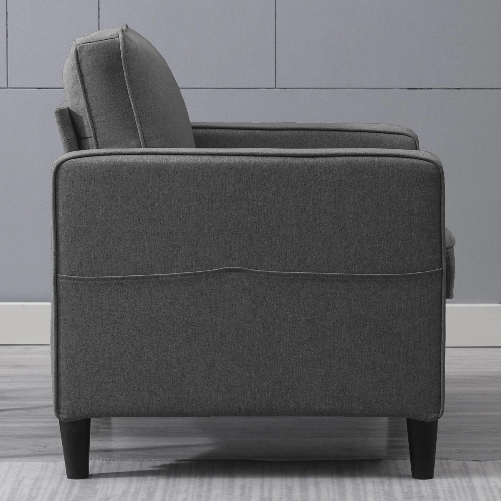 HORGgland-Canapé sectionnel convertible O, ensemble de canapés modernes pour salon, appartement, bur