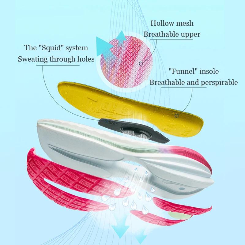 Chaussures de course respirantes ONEMIX femmes - Baskets marche sport coussin d'air