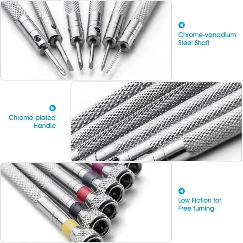 Tournevis en acier pour la réparation de montres, outils de montre portables, retrait de bande avec
