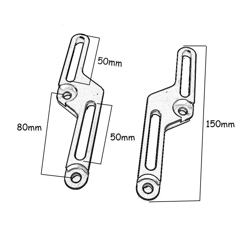 Pour SUZUKI V-STORM 650 DL650 Pare-Brise Ajusteurs Moto CNC Pare-Brise invite ket V STDean 650 DL 65