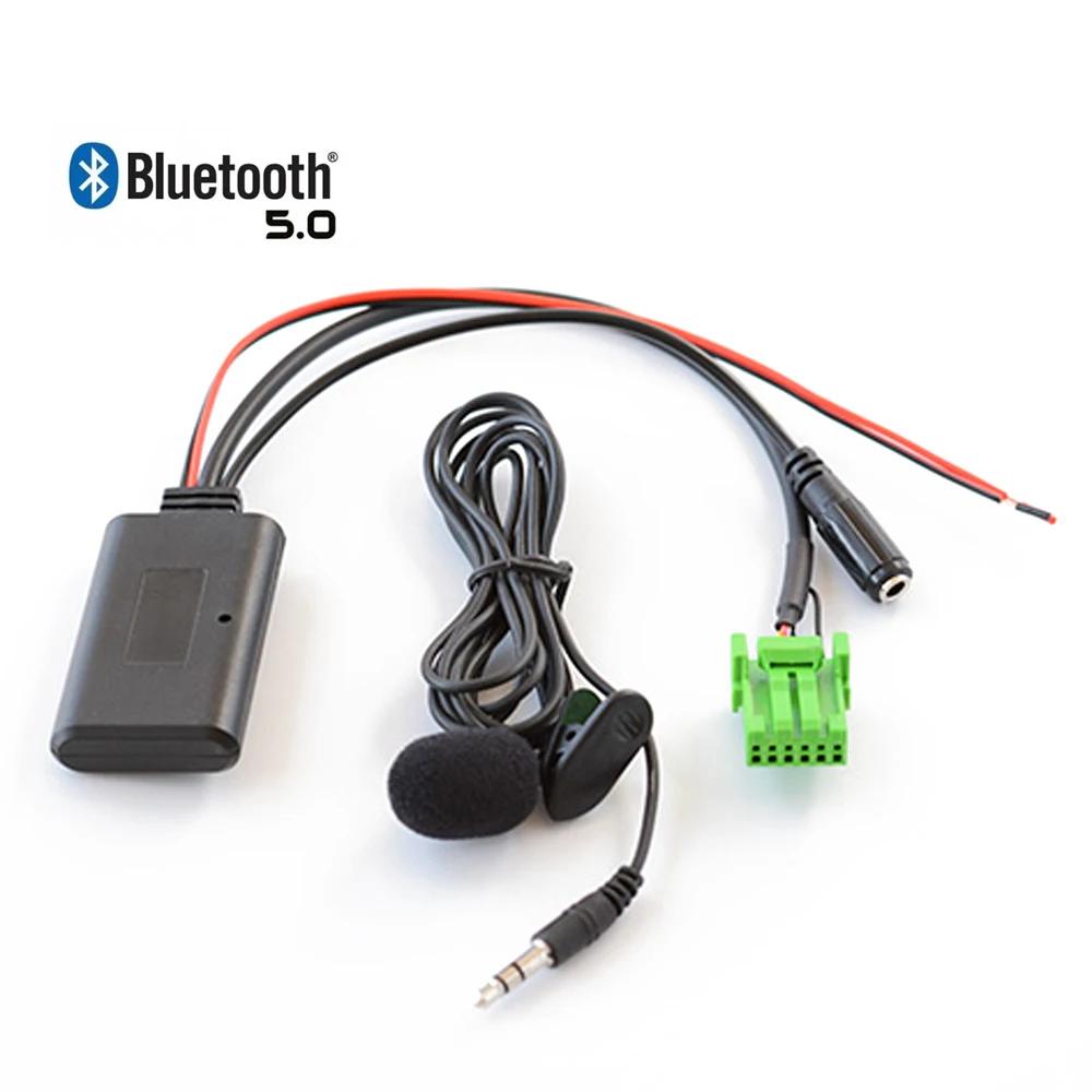 Adaptateur AUX bluetooth pour voiture, Radio sans fil, Microphone stéréo 6 broches pour Honda Accord