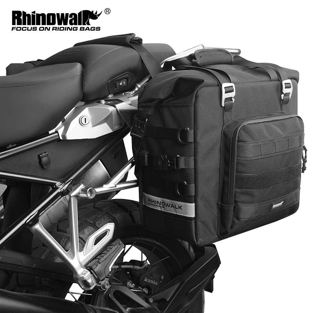 Bal inowalk-Sacoche latérale étanche pour moto, sacoche de dégager extensible, dégagement rapide, fo