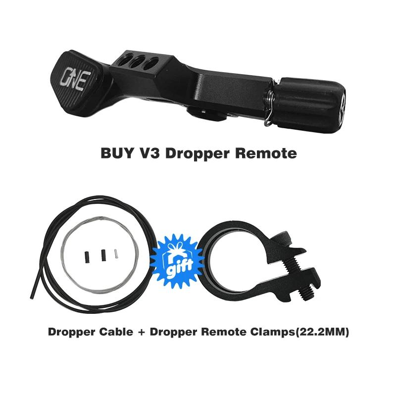 Kit Dérailleur OneUp V3 12 Vitesses - Levier Transfert Compte-Gouttes à Distance pour VTT