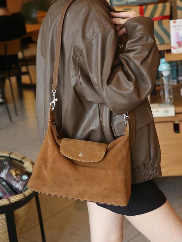 Sac à dumplings Longxiang tendance pour femmes, sac à dumplings tridimensionnel réglable