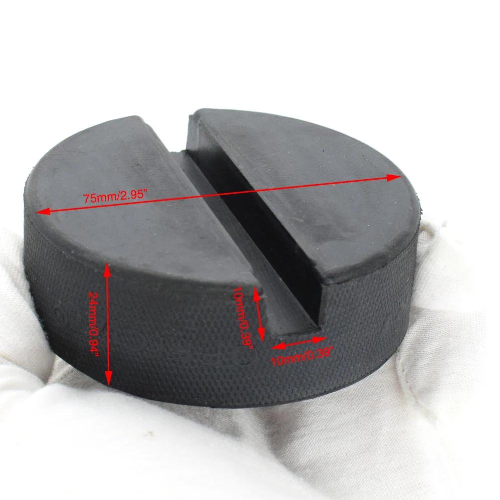 Support de cric en caoutchouc, fente de 10MM, soudure par pincement, cadre de sol fendu, adaptateur