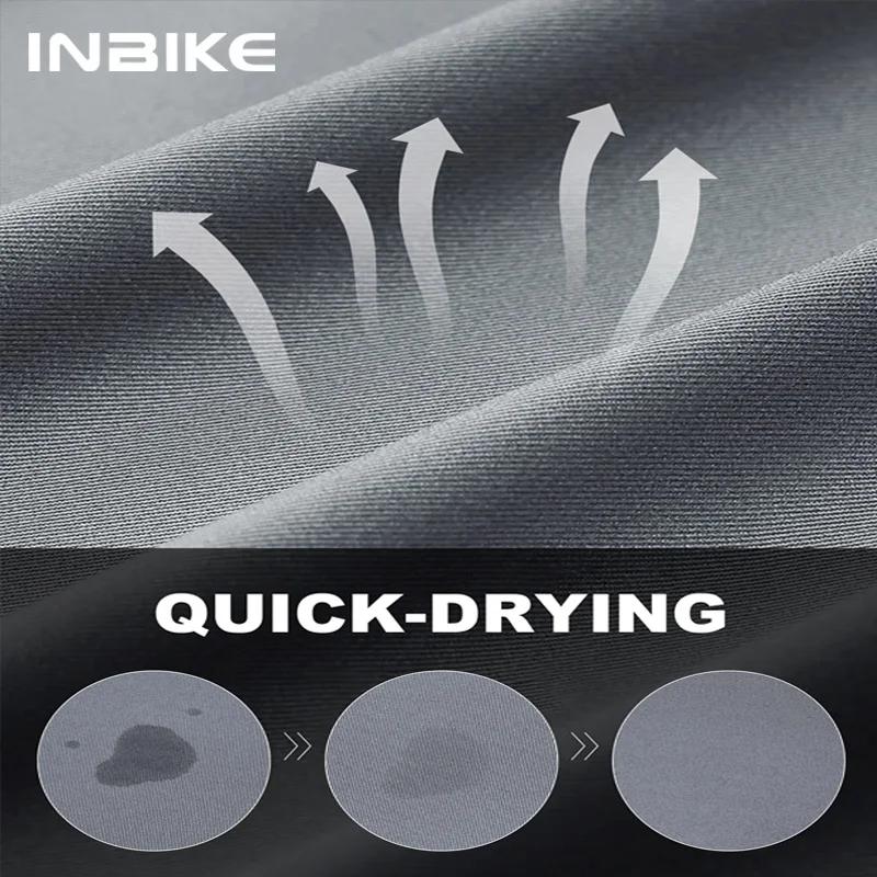 INBIKE maillot de vélo à manches courtes homme été maillot de cyclisme sur route vêtements pour homm