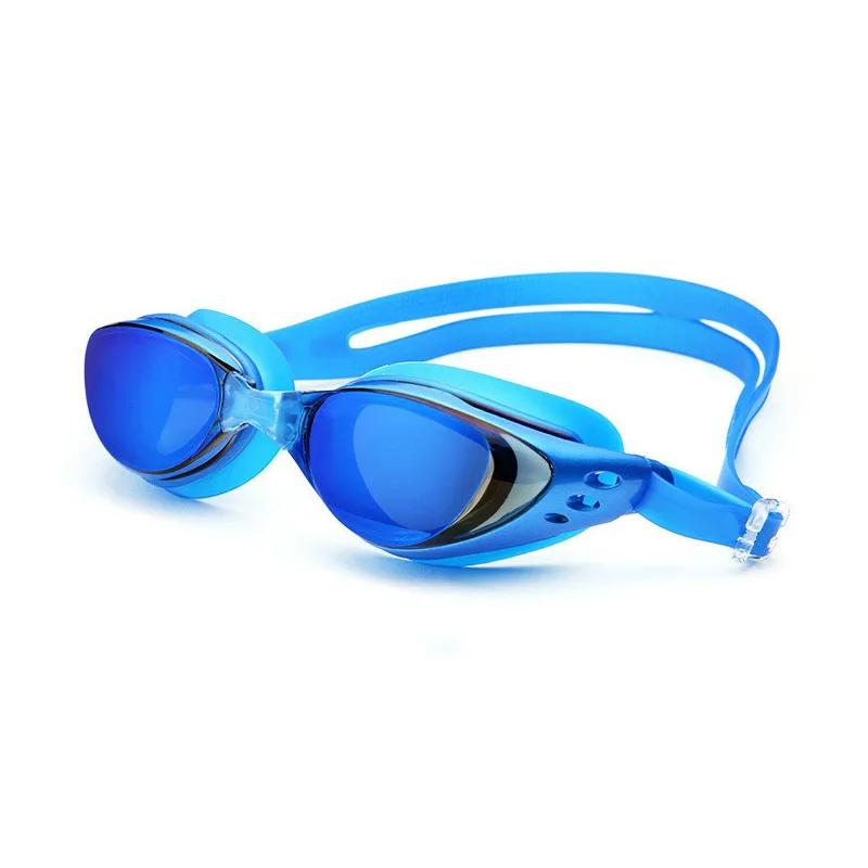 Galvanoplastie myopie-1 ~-10 lunettes de natation hommes femmes Anti-buée ArenaBlack frêne étanche p