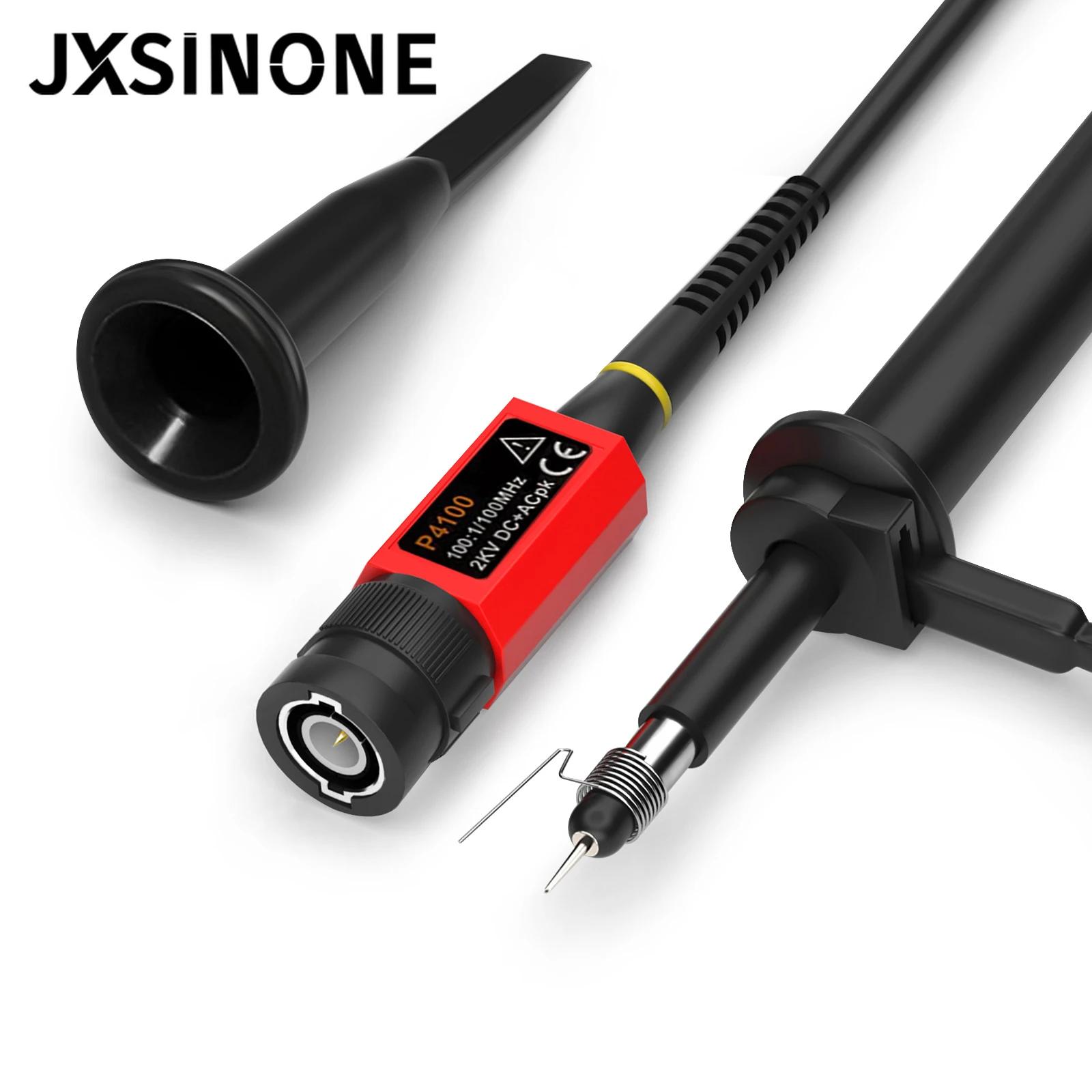 JXSINONE-Sonde d'oscilloscope haute tension, P4100, 100MHz, 2KV avec kit d'accessoires, 2000V, 100:1