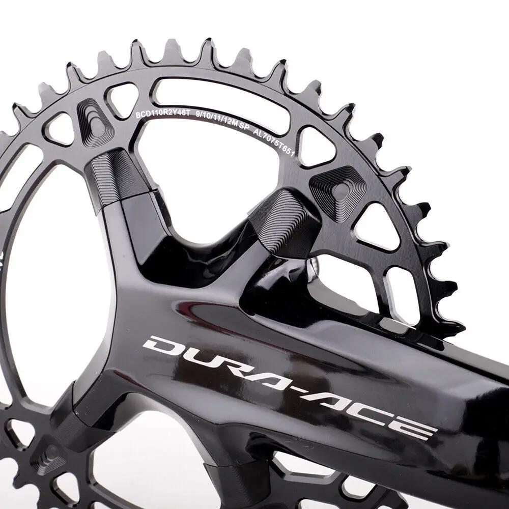 Boulons à plateau unique, écrous décorés en alliage pour Shimano FC-9000 R7000 R8000 R9100 R9200 fc-