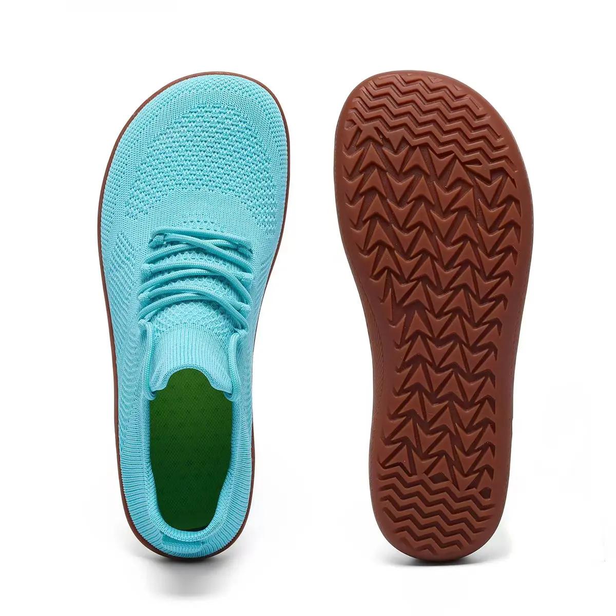 Chaussures pieds nus à bout large pour hommes et femmes - Baskets minimalistes avec semelle zéro drop