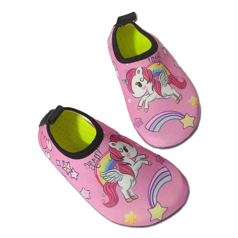 Chaussures de natation à l'offre elles fines pour enfants, chaussures d'eau d'intérieur pour bébé, c