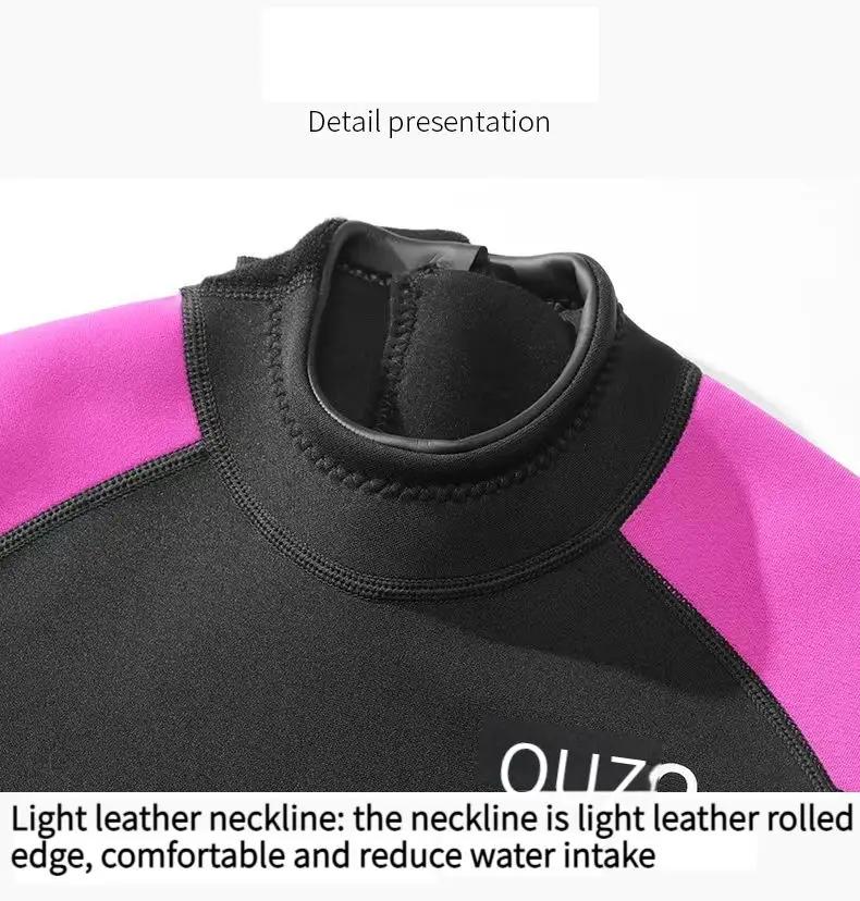 Combinaison de plongée sous-marine en néoprène pour hommes, combinaison complète de pêche sous-marin