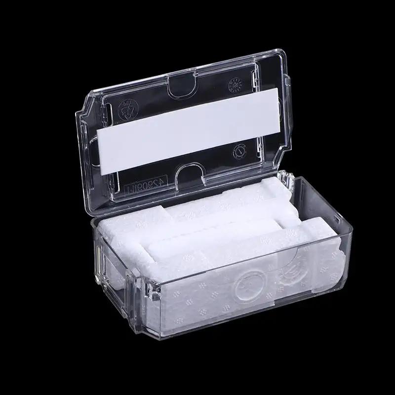 Boîte à montre universelle pour homme, vintage, transparente, organisateur de bijoux, présentoir pou