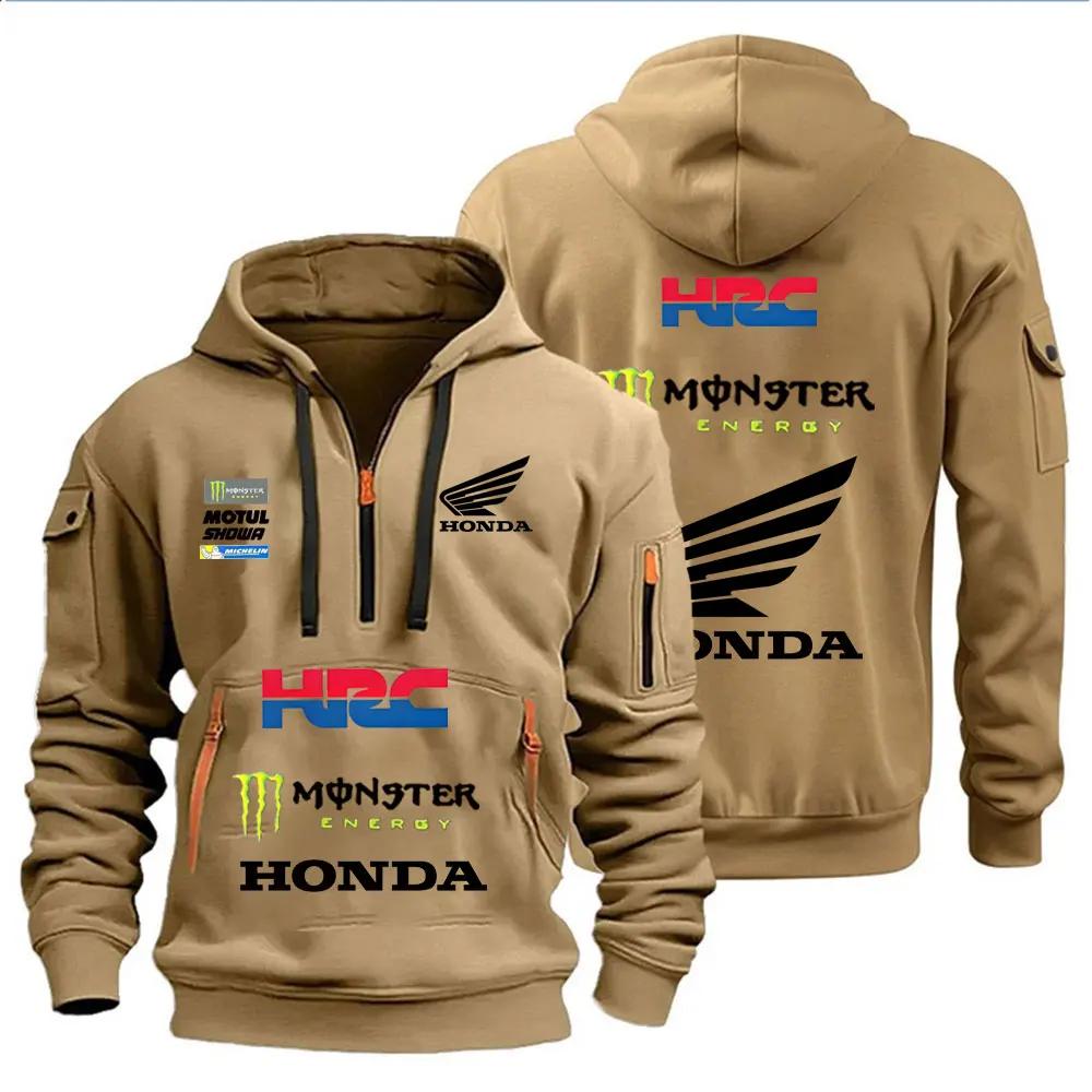 Honda moto cyclisme CBR Golden Wing usine équipe course costume veste vêtements de sport haut à capu