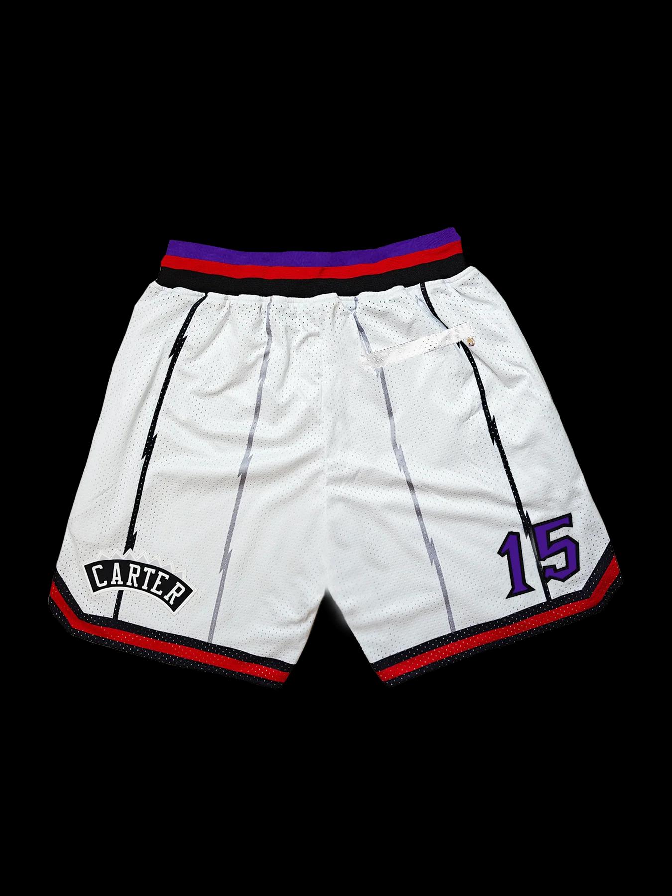 Short de basket-ball ample brodé de Style américain pour hommes et femmes, pantalon court d'été pour