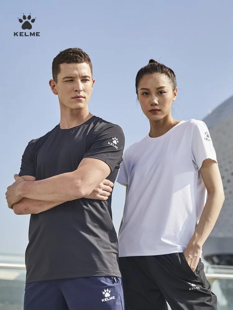 T-shirt KELME homme course entraînement soie glace - Fitness exercice séchage rapide respirant 8151TX1002