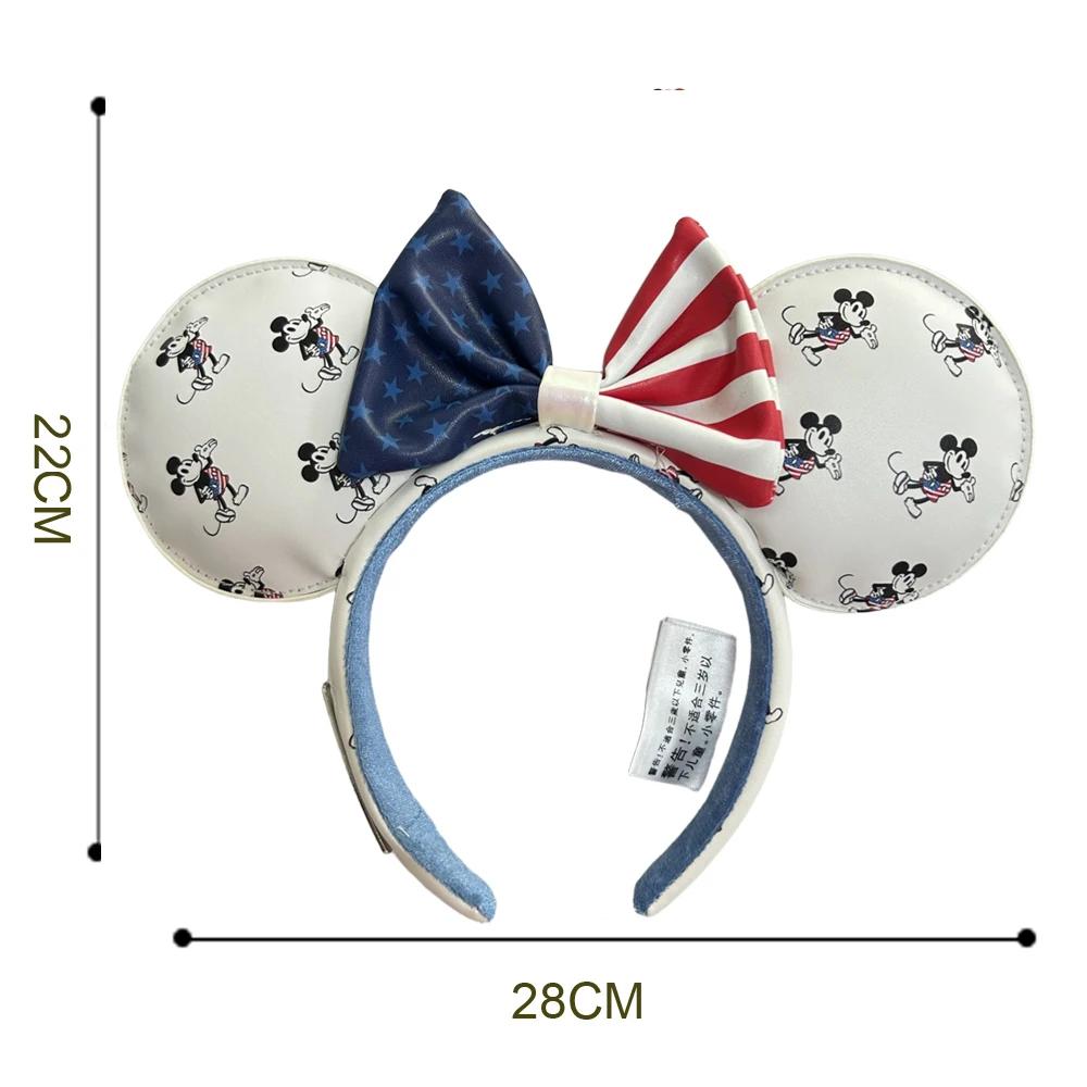 PU citrouille Mickey Mouse oreille bandeau COSTUME Hallowmas bandeau Cosplay en peluche cadeau drape
