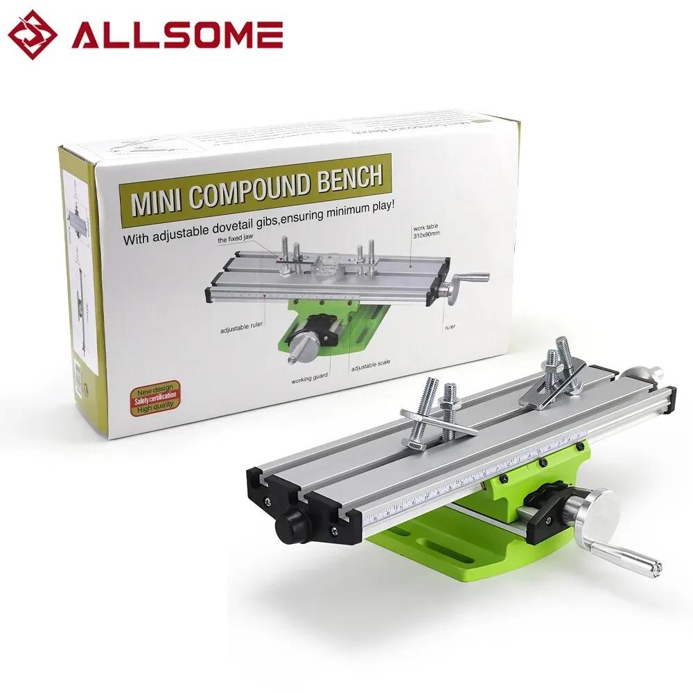 ALLSOcloser BG-6300 Table Composée de Travail Croix Glissière Table de Travail pour Fraisage proposi