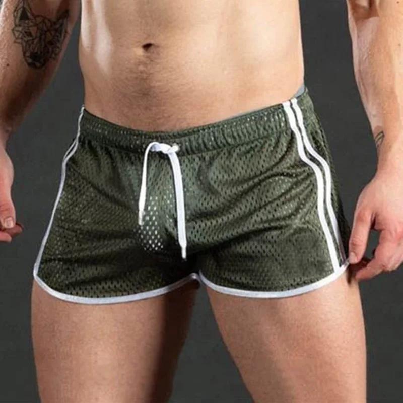 2025 nouveaux pantalons de sport respirants pour hommes, pantalons de forgeage en maille à séchage r