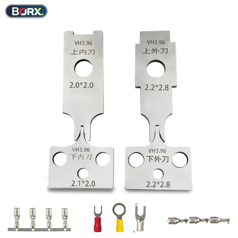 Lames de sertissage pour terminaux BORX OTP, Lame en acier pour applicateur de bornes, pour machine