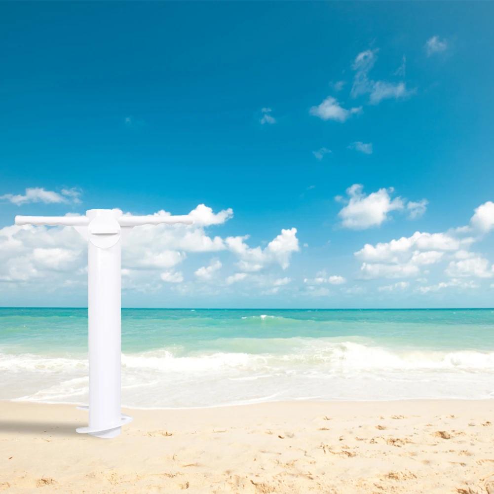 Support de parapluie de plage rotatif 3/5, inserts coupe-vent, équipement de prise de parapluie en s
