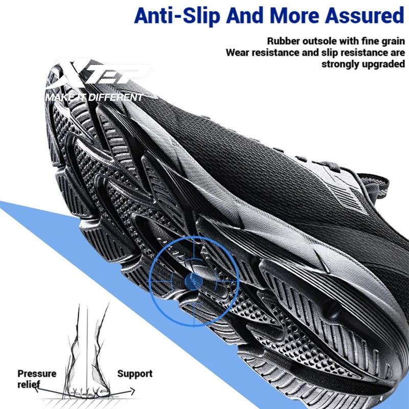 Xtep Light Joy 2 chaussures de course hommes 2025 - Professionnelles absorbant les chocs antidérapantes