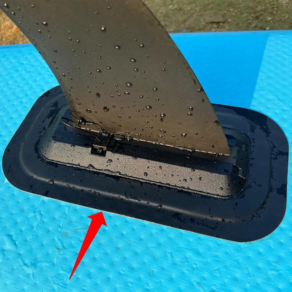 Base d'aileron carrée en PVC, feuille de Protection gonflable pour planche à pagaie, couverture de P