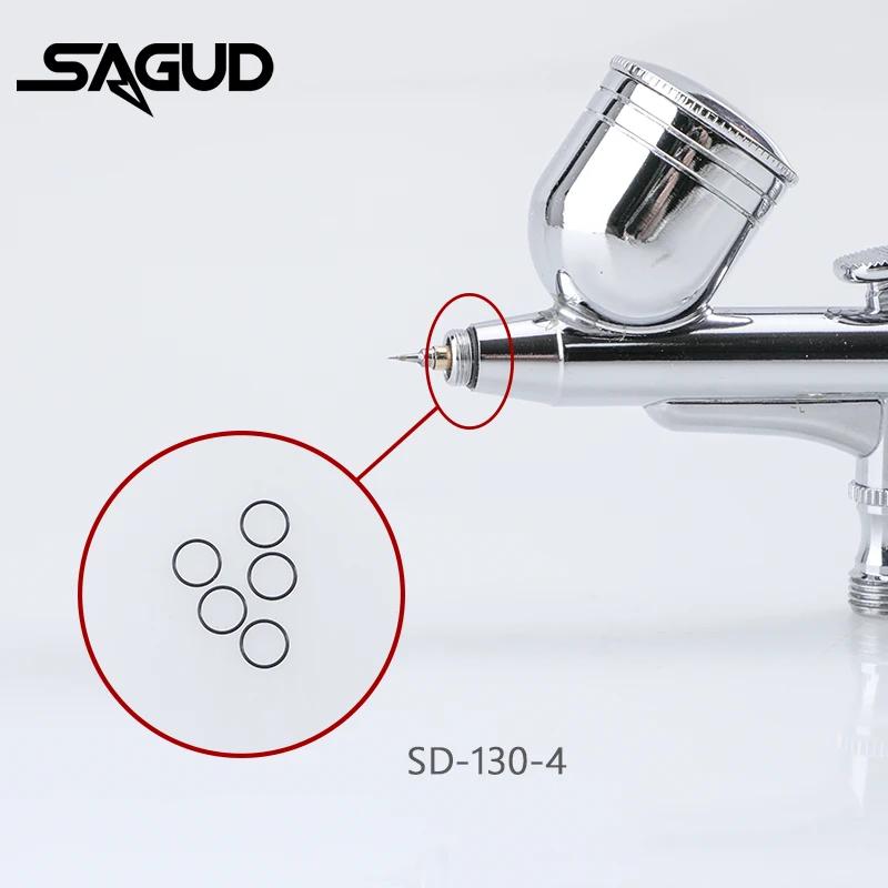 SAGUD joint torique 5 pièces/ensemble accessoires d'aérographe pour pistolet de pulvérisation série