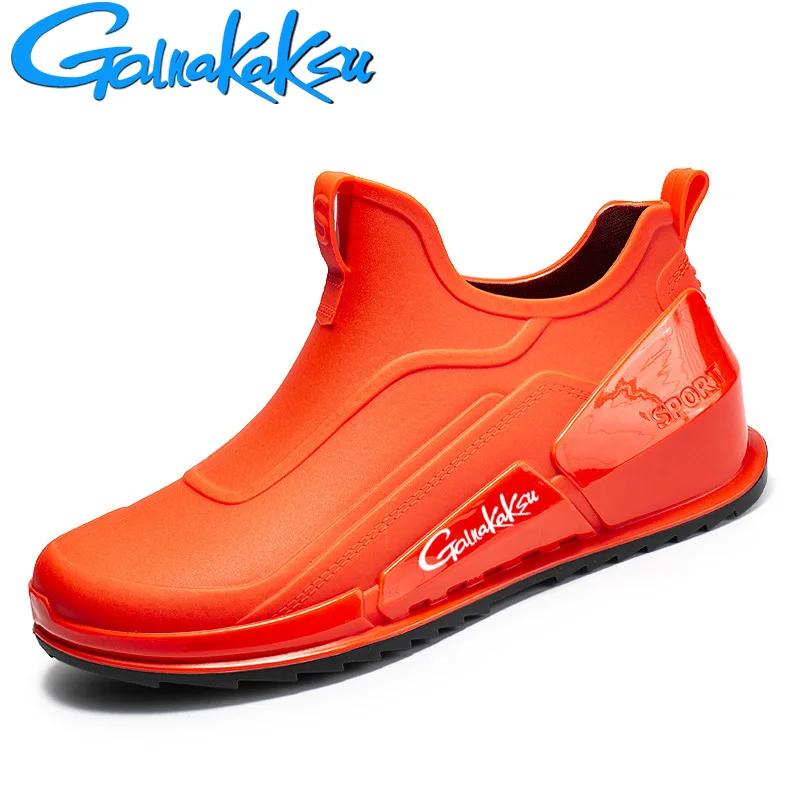 Chaussures d'eau de pêche pour hommes, antidérapantes, imperméables, pour l'extérieur, légères en ca