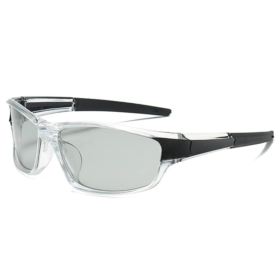 Lunettes de soleil polarisées photochromiques pour hommes et femmes, Vintage, pour pêche, cyclisme,