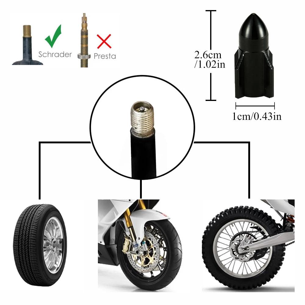 Bouchons de Valves de pneus en aluminium, couvre-tiges universels, pour voiture, camion, moto, roues