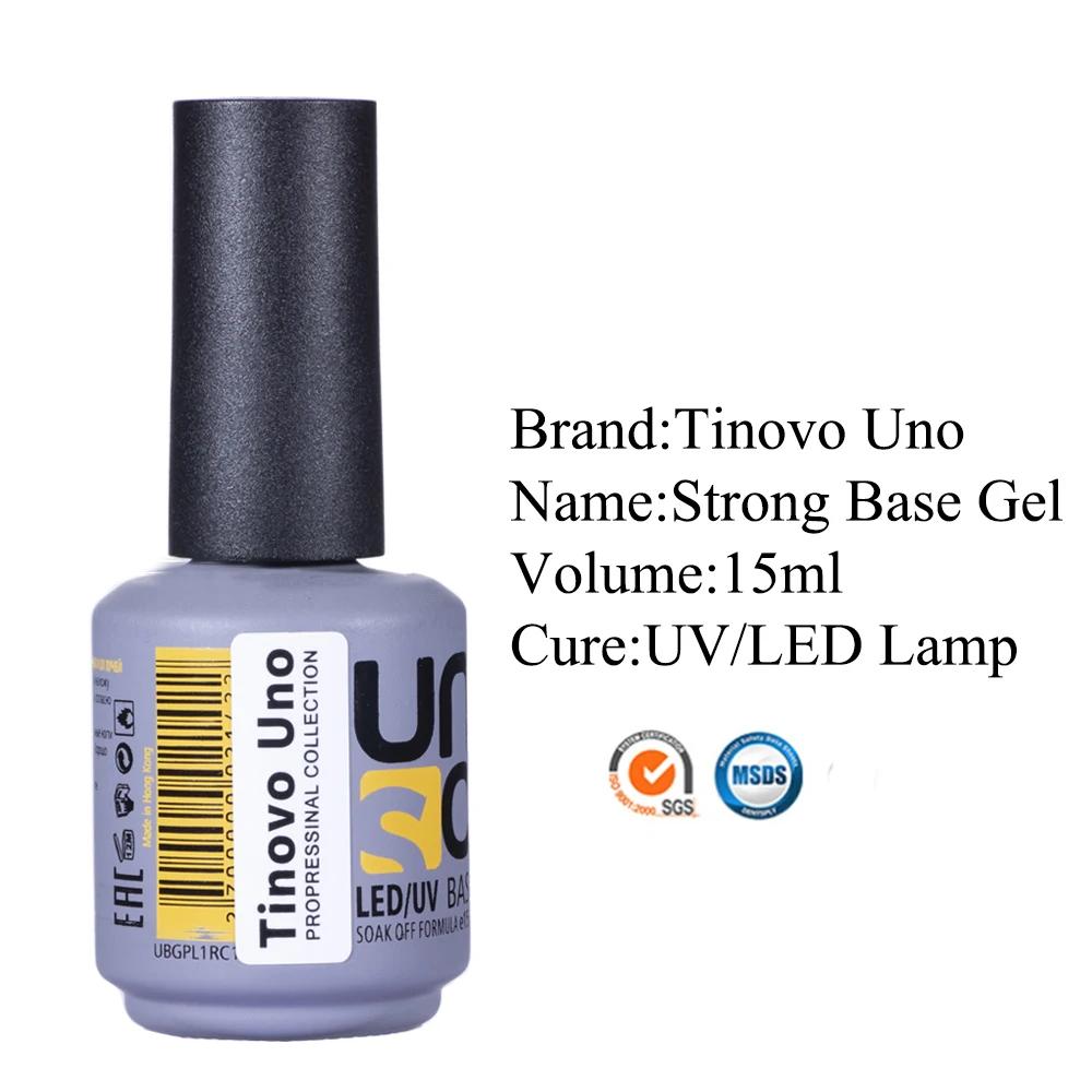 Tinovo Uno dernière Base en caoutchouc Gel vernis à ongles UV Semi Permanent épais solide couche de
