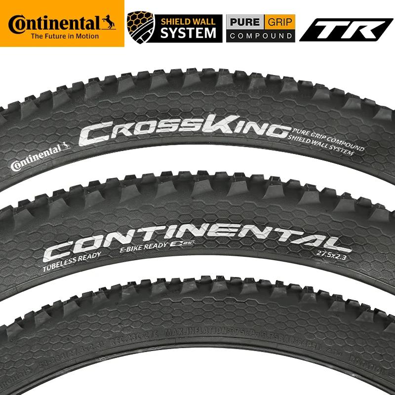 Pneu de VTT Continental CrossKing 27.5/29 x 2.3 pliable, prêt pour tubeless, anti-crevaison, compati