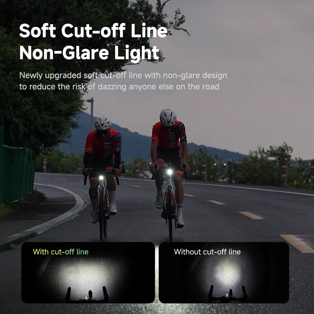 IGPSPORT VS500 feu avant de vélo intelligent 500 Lumen vtt lampe de vélo de route phare lampe de poc