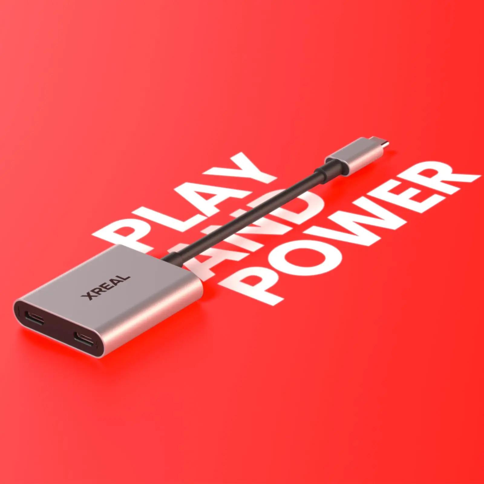 Hub XREAL pour lunettes AR, adaptateur de charge et d'utilisation, connexion directe portable Switch