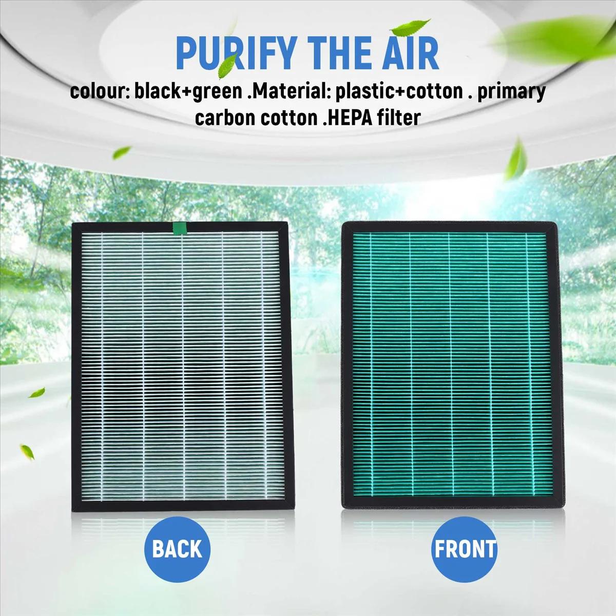 Filtre en fibre de carbone pour COorganites Purificateur d'air AP-1009CH AP-1008DH AP-1012GH AP-4072