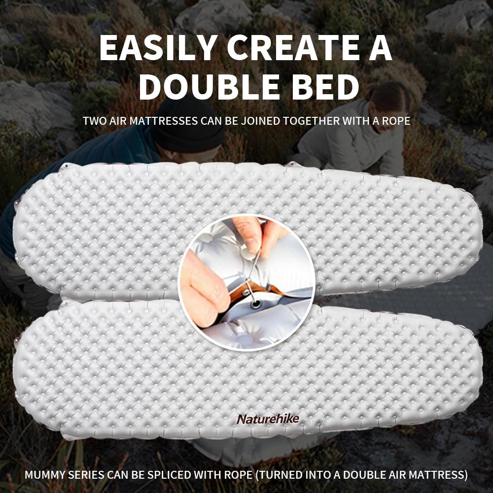 Naturehike – tapis d'air R Value 5.8, coussin de couchage d'extérieur ultraléger, matelas de Camping