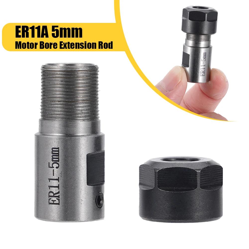 Tige d'extension de diamètre intérieur de moteur 8 pièces/ensemble ER11A 5mm + 7x1mm-7mm ER11, suppo