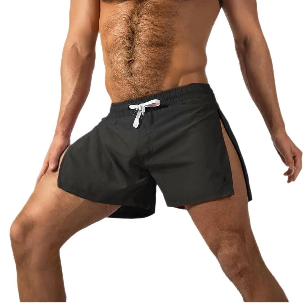Short sport homme séchage rapide course gym - Pantalon fitness été plage fermeture éclair
