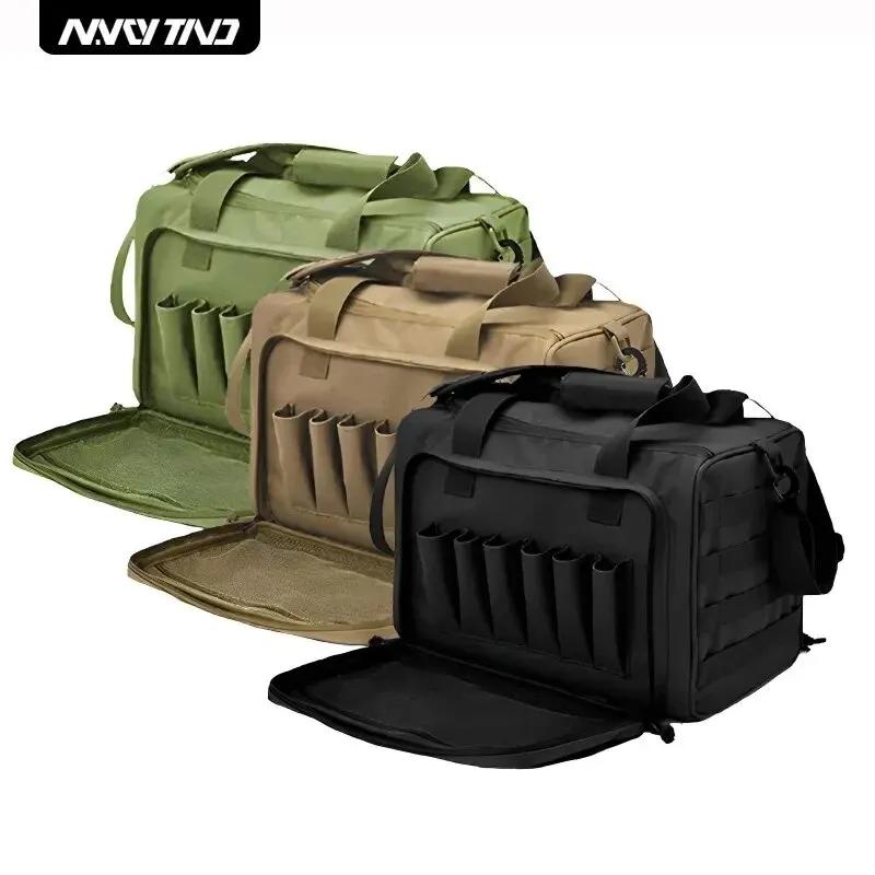 Sac de rangement en nylon pour armes à feu, système Molle, accessoire de chasse en plein air, étui à