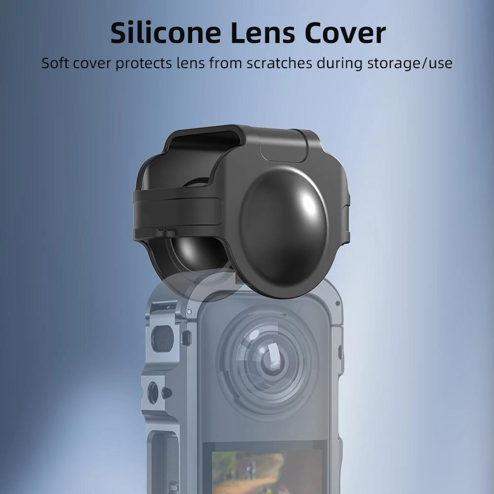 Flymile X5 Cage – Boîtier de protection métallique pour Insta360 X5, accessoires pour caméra, cage e