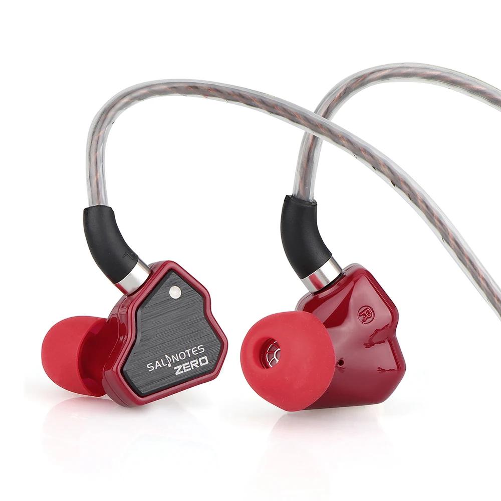Écouteurs intra-auriculaires à membrane composite métallique, 7Hz Salnotes ontari, HiFi, 10mm, pilot