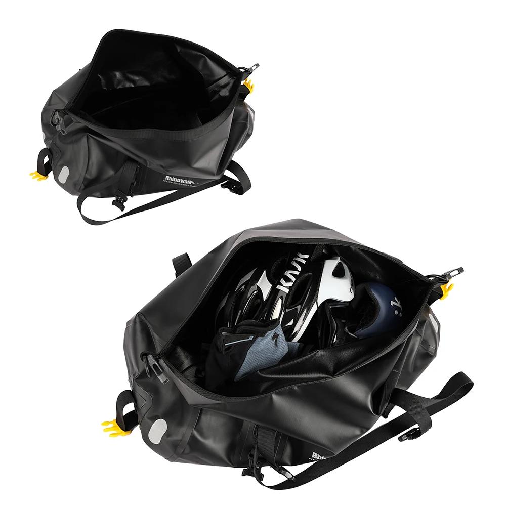 Rhinowalk 20L vélo sacoche étanche vtt vélo coffre sac arrière voyage porte-bagages Portable selle s