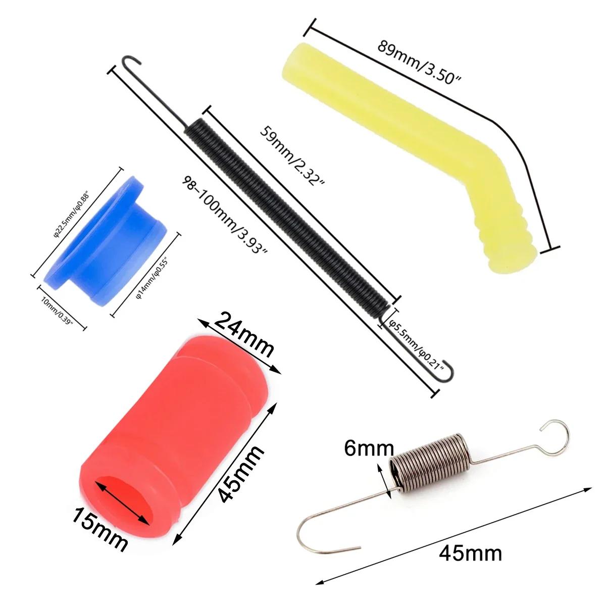 Joint de Tube en Silicone d'extension de ressort de rappel de carburateur de moteur pour modèle de v